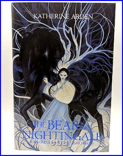 The Bear and the Nightingale Katherine Arden SIGNED ILLUMICRATE FULL BOX NEW