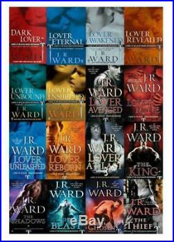 The Black Dagger Brotherhood Novels Set by J. R. Ward (Books 1-16) BRAND NEW
