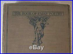 The Book of Fairy Poetry JRR Tolkien 1920 Owen Goblin Feet Hobbit Lord of Rings