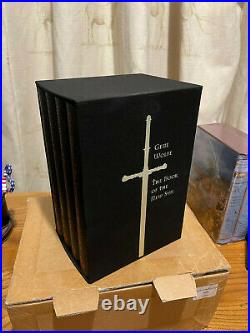 The Book of the New Sun (by Gene Wolfe) Folio Society 2019 SIGNED Wolfe/Gaiman