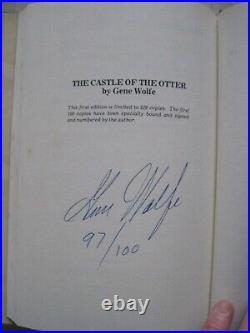 The Castle of the Otter by Gene Wolfe (Ziesing 1982) HB SIGNED LIMITED SCARCE