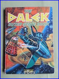 The Dalek Outer Space Book Dr Who Tv Tie- In Hardback Book 1966