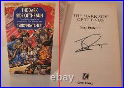 The Dark Side of the Sun by Terry Pratchett Paperback Signed