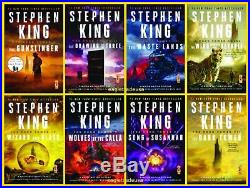 The Dark Tower 8 Book BOX Set by Stephen King Complete Series LARGE PAPERBACK