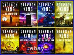 The Dark Tower 8 Book Set by Stephen King Complete Series LARGE PAPERBACK NEW