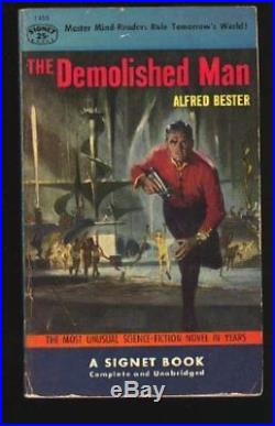 The Demolished Man (Penguin science fiction) by Bester, Alfred Paperback Book