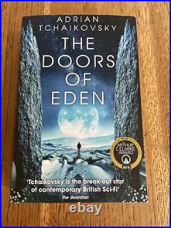 The Doors of Eden by Adrian Tchaikovsky SIGNED & DOODLED UK Uncorrected Proof