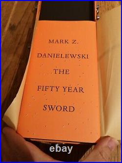 The Fifty Year Sword by Mark Z. Danielewski 2012 SIGNED DELUXE HB ED Pantheon