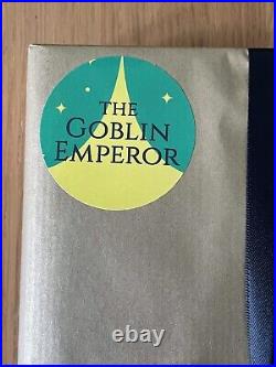 The Goblin Emperor Signed & Numbered Edition Broken Binding + Bookmark NEW