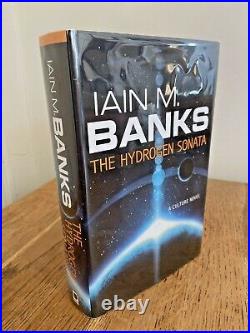 The Hydrogen Sonata by Iain M. Banks 2012 SIGNED & DATED UK 1st/1st HB VGC