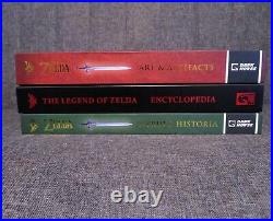 The Legend Of Zelda Encyclopedia/ Hyrule Historia/ Art & Artifacts Collection
