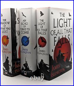 The Licanius Trilogy James Islington SIGNED & NUMBERED Broken Binding NEW #434