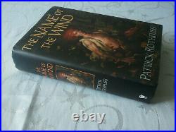 The Name of the Wind by Patrick Rothfuss. Hardback 1st/2nd Signed