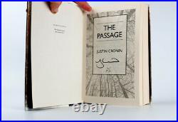The Passage Trilogy by Justin Cronin Set of 3 First Editions 2 Signed