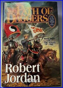 The Path of Daggers Signed by Robert Jordan 1ST Edition/1ST Printing Hardback