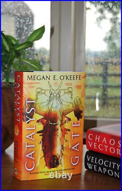 The Protectorate Trilogy by Megan E O'Keefe SIGNED NUMBERED EDITION UK H/Backs