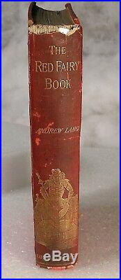 The Red Fairy Book 1st Printing 1890 Longmans Tolkien Hobbit Lord Rings A. Lang