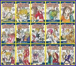 The Seven Deadly Sins Manga Book Series by Nakaba Suzuki Volumes 1-15 BRAND NEW