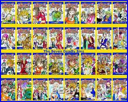 The Seven Deadly Sins Manga Book Series by Nakaba Suzuki Volumes 1-35 BRAND NEW
