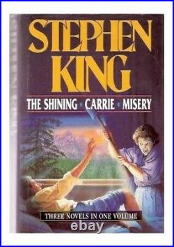 The Shining, Carrie and Misery Omnibus by King, Stephen Hardback Book The Fast