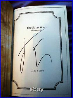 The Solar War Limited Edition (Unsigned, Barely touched! Great condition.)