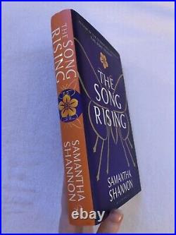 The Song Rising SIGNED Purple Exclusive Hardback By Samantha Shannon Bloomsbury