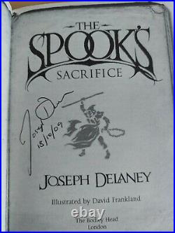 The Spooks Sacrifice Rare Collector's Edition Signed And Dated Joseph Delaney