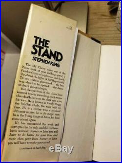 The Stand by Stephen King 1978 TRUE 1st Edition 1st Print Code T39 HB DJ G/VGC