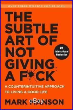 The Subtle Art of Not Giving a Fck (Smiths UK) by Manson, Mark Book The Cheap