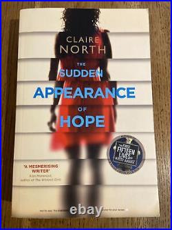 The Sudden Appearance of Hope by Claire North 2016 SIGNED UK Uncorrected Proof