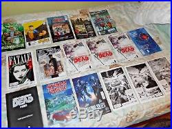 The Walking Dead Comic Book Lot 17 Early Issues High Grade Vf/nm-nm+