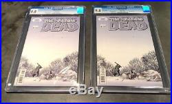 The Walking Dead LOT #8 1st & 2nd print Both CGC 9.8 NM/MT (2 Books)