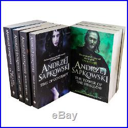 The Witcher Series 7 Books Young Adult Collection Paperback By Andrzej Sapkowsk
