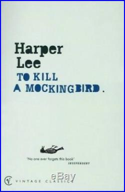 To Kill A Mockingbird (Vintage Classics) by Lee, Harper Paperback Book The Cheap