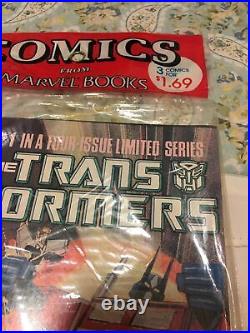 Transformers #1, #2, #3, Marvel Comics, 3 comic book Marvel Multi-Pack