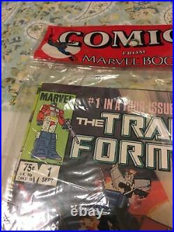 Transformers #1, #2, #3, Marvel Comics, 3 comic book Marvel Multi-Pack