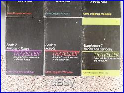 Traveller RPG 10 Great lots to choose from. GDW Classic Rule Books 1-8 lot, Rare