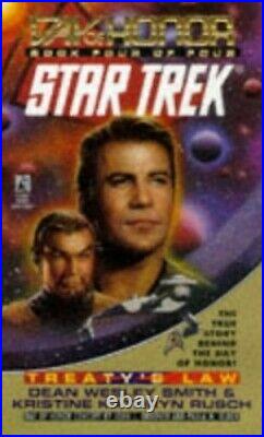 Treaty's Law Bk. 4 Star Trek Day of Hono. By Rusch, Kristine Kath Paperback