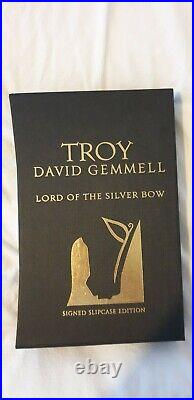 Troy, David Gemmell Lord Of The Silver Bow Signed Slipcase Edition