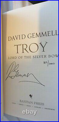 Troy, David Gemmell Lord Of The Silver Bow Signed Slipcase Edition
