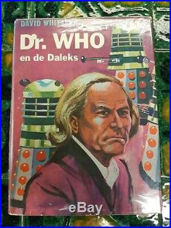 UBER RARE Dr Who EN DE DALEKS Hardback! 1964 Dutch Doctor who and the daleks