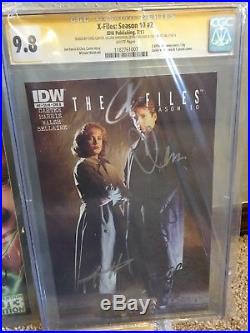 ULTIMATE X-Files Comic Book Collection CGC 9.8, Hard To Find, Signature Series