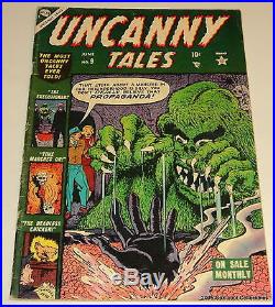 Uncanny Tales 9 Atlas (Marvel) Comic Book Pre Code Horror 1953 VG