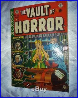 VAULT OF HORROR #35 EC Comic Book GOLDEN AGE 1954 REALLY NICE BOOK