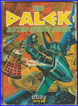 VERY RARE The Dalek Outer Space Book, 1966. Doctor Who