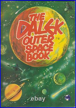 VERY RARE The Dalek Outer Space Book, 1966. Doctor Who