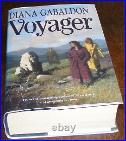 VOYAGER Diana Gabaldon, FIRST EDITION UK 1995 hardcover + dustjacket, EXCELLENT
