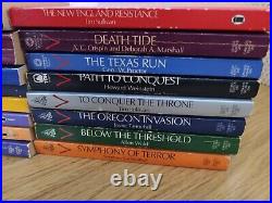 V Complete 16 Book Collection job lot Sci Fi Threshold Death Tide Terror Conques