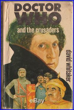V rare White Lion Doctor Who and the Crusaders hb, published 1975