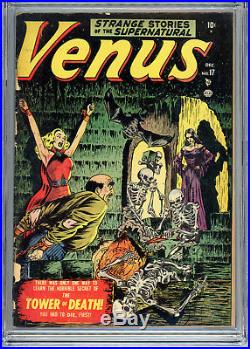 Venus #17 (Atlas, Dec 1951) CGC 4.5 (CREAM/OW) Pre-Code Horror Comic Book RARE